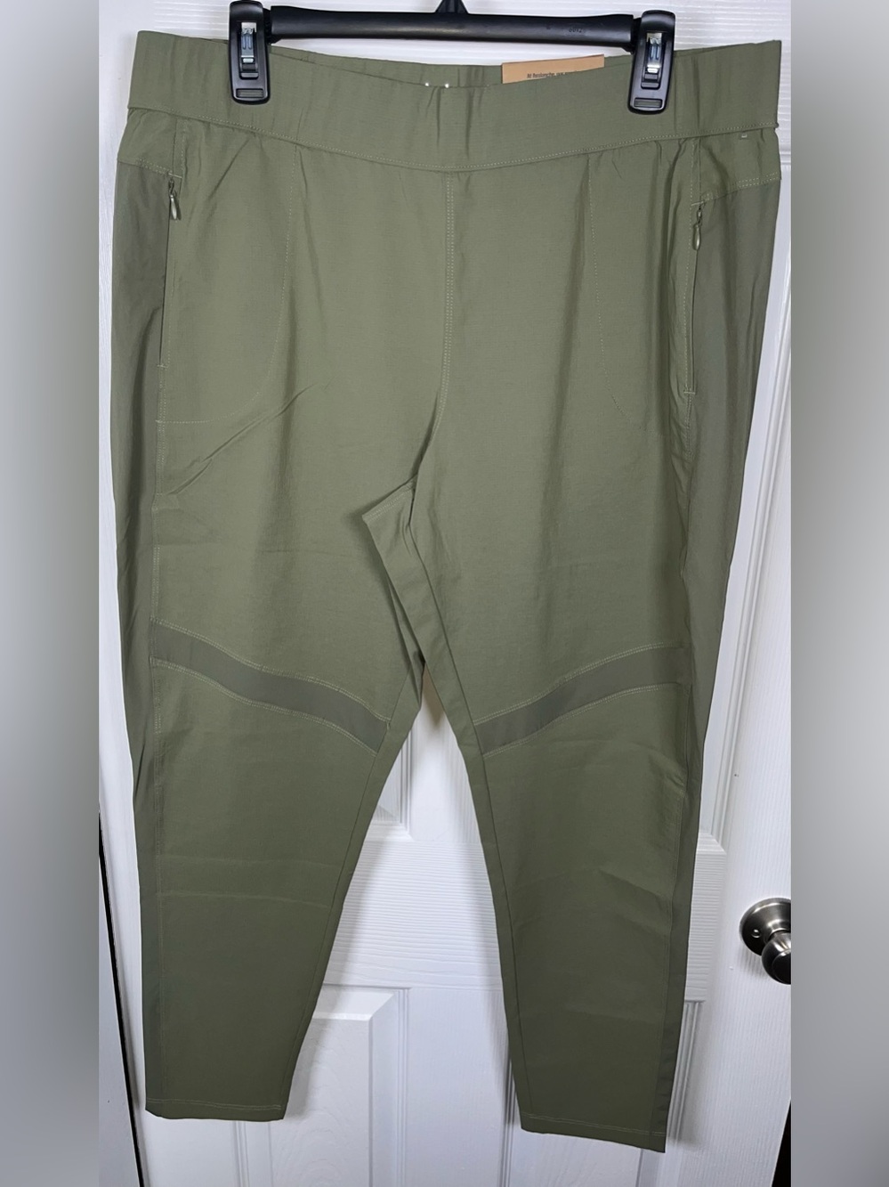 Women’s Avalanche Ripstop 4-way Stretch Slim Fit Pant Size XL Green Lightweight